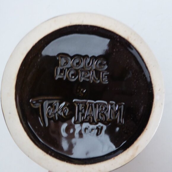 NEW 2007 DOUG HORNE TIKI FARM HUGE HERMAN CERAMIC TIKI MUG - Picture 13 of 13